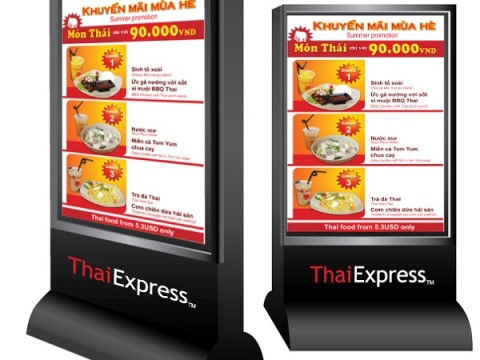 lam bien hieu Thai Express